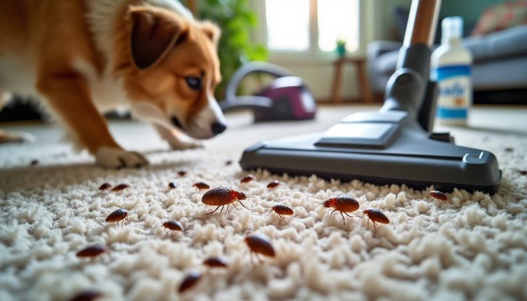 découvrez comment identifier une infestation de puces dans votre maison et apprendre les meilleures méthodes pour les éliminer efficacement afin de protéger votre foyer.
